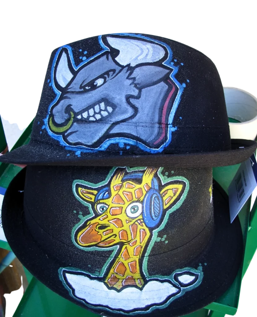 personnalisation chapeaux personnalisables graff idée cadeau